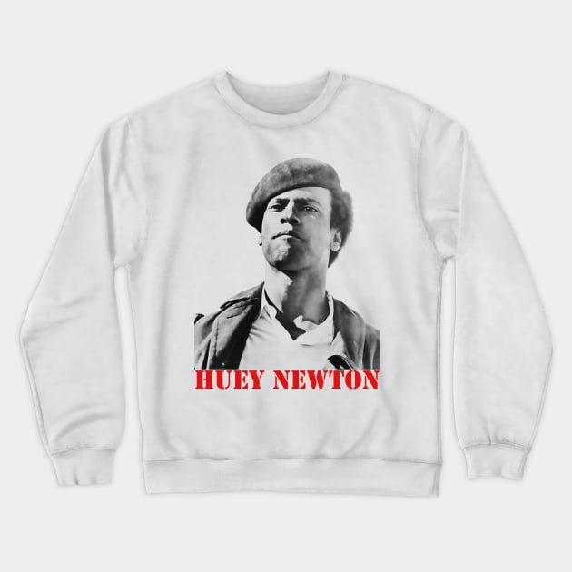 huey newton visual art Crewneck Sweatshirt by DOGGIES ART VISUAL